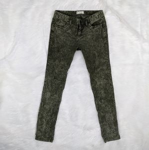 Free people green corduroy pants